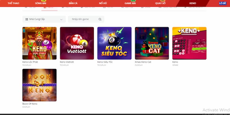 Keno - Hình thức xổ số tại May88 mới lạ mà bạn nên thử